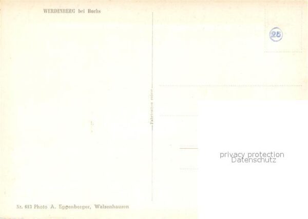 Werdenberg SG Ortsmotiv – Bild 2