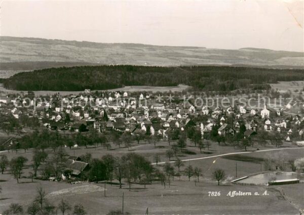 Affoltern Albis Panorama Feldpost