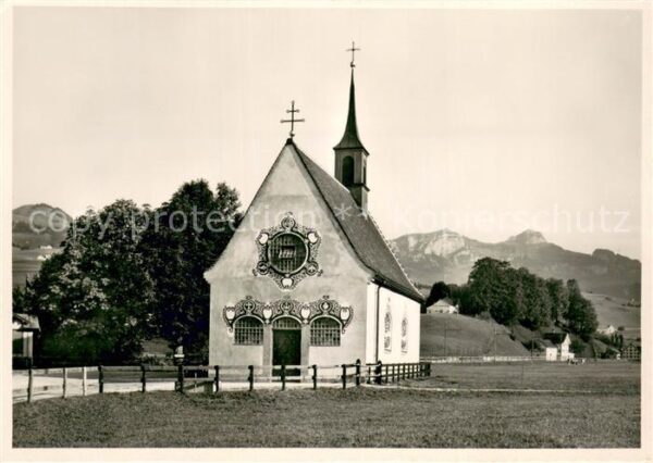 Steinegg AI Kapelle St Magdalena mit Kamor und Hohe