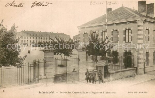 Saint-Mihiel 55 Entree des Casernes du 161e Regiment d_