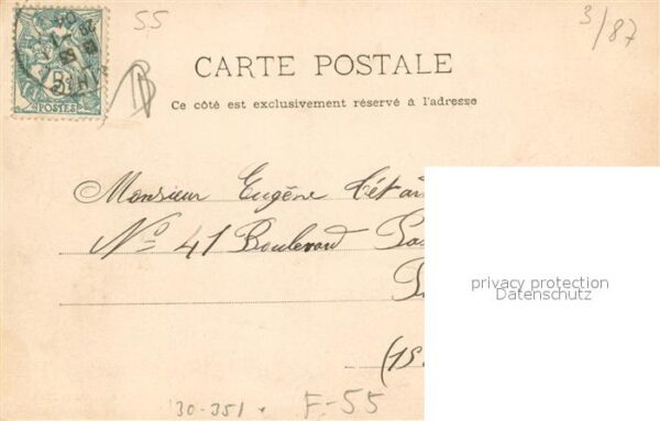 Saint-Mihiel 55 Entree des Casernes du 161e Regiment d_ – Bild 2