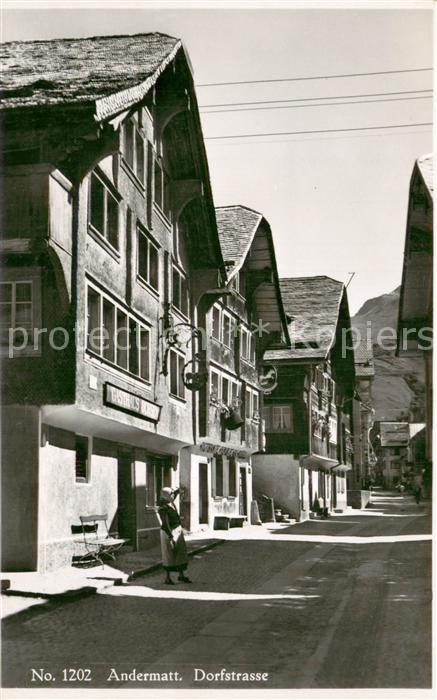 Andermatt UR Dorfstrasse