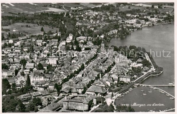 Morges Vue aerienne