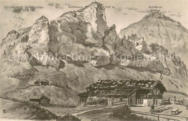 Saas-Fee Restaurant Brünlistock Schilthorn