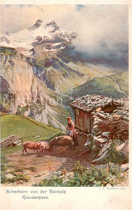Klausenpass Scherhorn von der Balmalp
