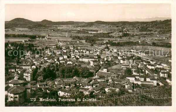 Mendrisio TI Panorama da Salorino