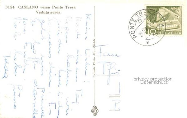 Caslano verso Ponte Tresa Veduta aerea – Bild 2