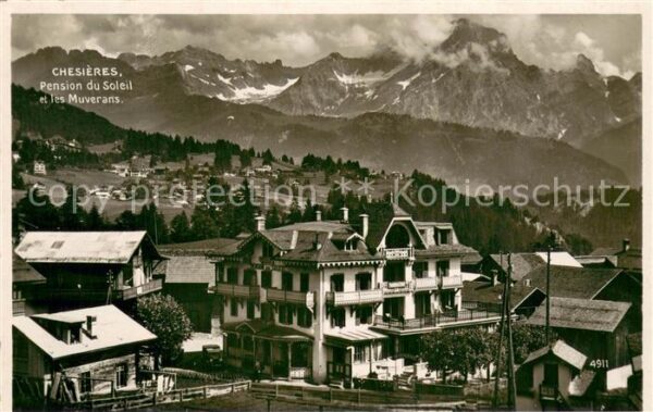 Chesieres Pension du Soleil et les Muverans