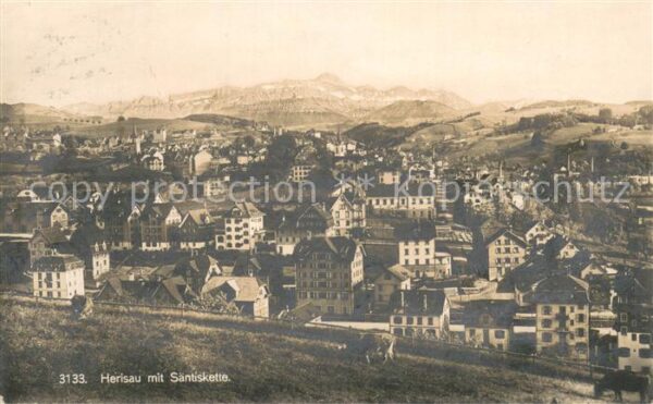 Herisau AR mit Säntiskette