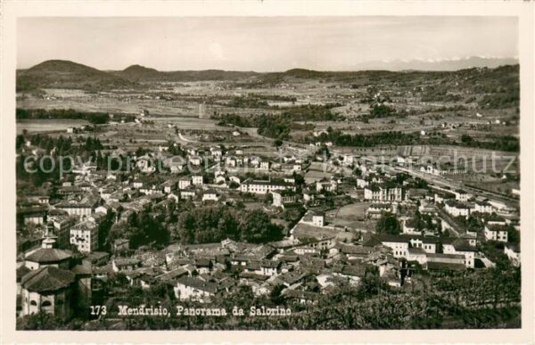 Mendrisio TI Panorama da Salorino