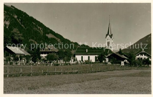 Lenk Simmental Ortspartie Kirche