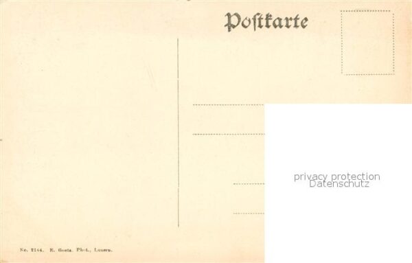 Luzern  LU Gütschbahn und Hotel Gütsch – Bild 2