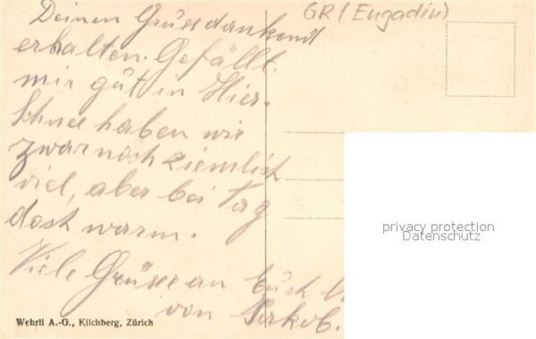 Sils Maria Graubuenden Blick vom Larethügel – Bild 2