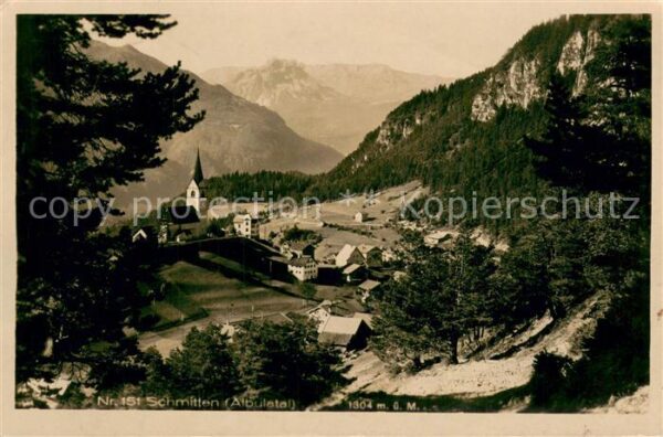 Schmitten GR Panorama