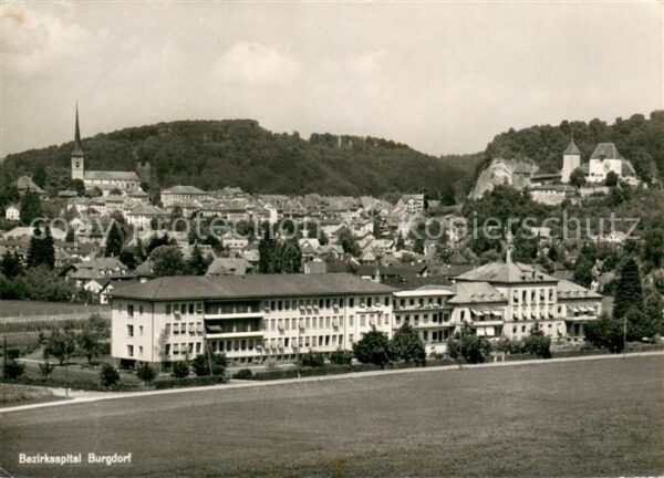 Burgdorf Bern Bezirksspital Panorama