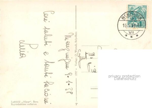 Menzingen Zug Fliegeraufnahme Institut Menzingen – Bild 2