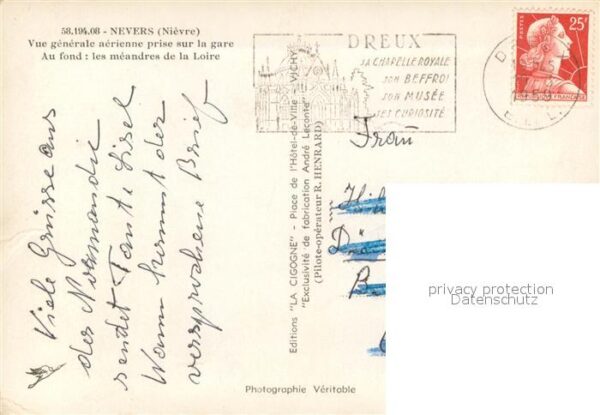 Nevers 58 Vue generale aerienne prise sur la gare – Bild 2
