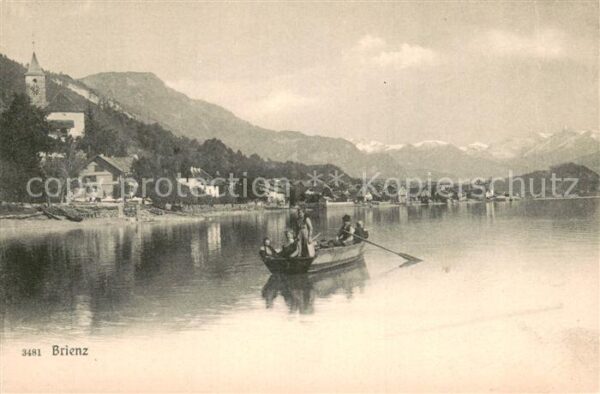 Brienz Brienzersee Seepanorama
