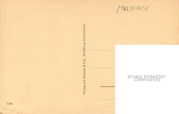 Mulhouse Muehlhausen Ortspartie – Bild 2