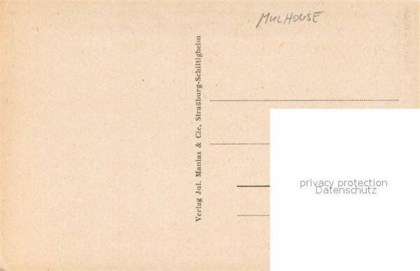 Mulhouse Muehlhausen Ortspartie – Bild 2