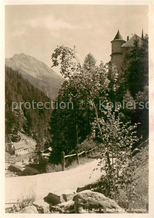 Val Sinestra Zuort GR Bad und Kurhaus