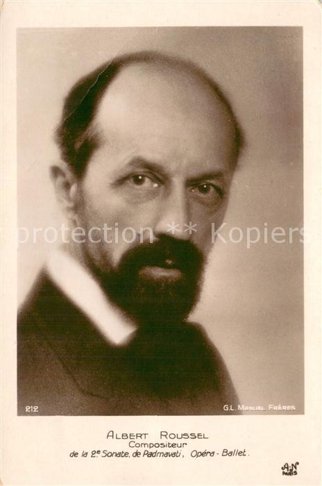 Foto AN Paris (Noyer) Nr. Nr.212 Albert Roussel