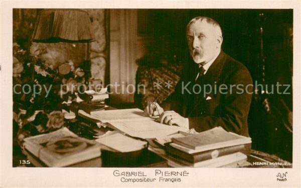 Foto AN Paris (Noyer) Nr. Nr.135 Gabriel Pierne