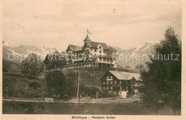 Wildhaus  SG Pension Acker