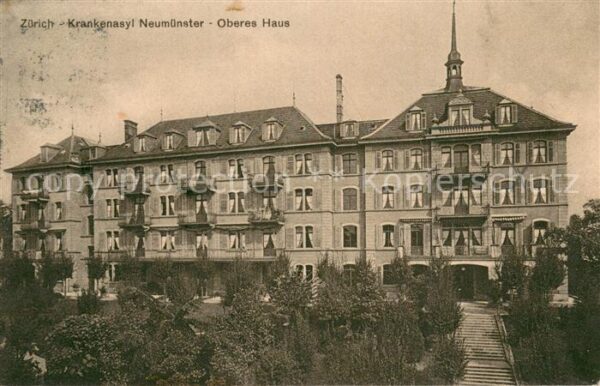 Zuerich ZH Krankenasyl Neumünster Oberes Haus