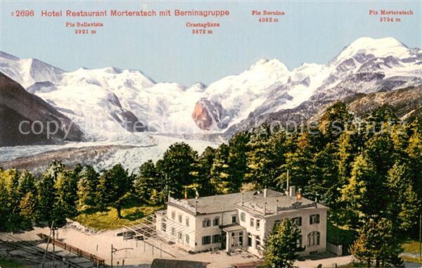 Morteratsch Hotel Restaurant Morteratsch mit Bernin