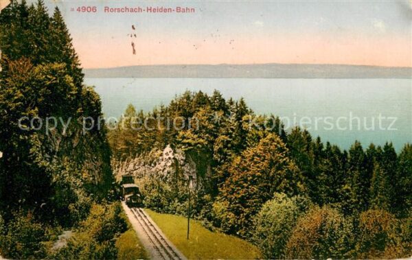 Rorschach SG Heiden Bahn Panorama