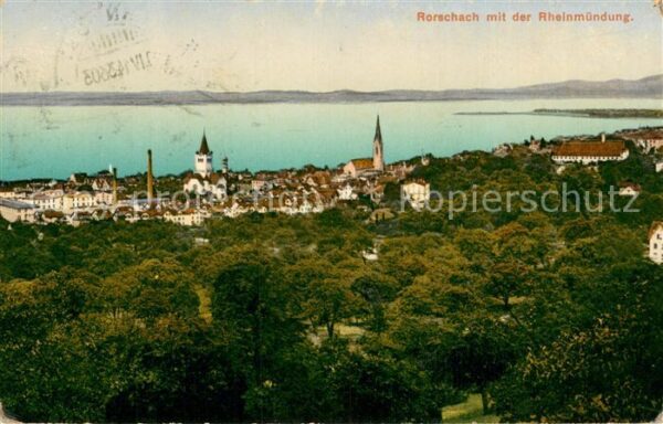 Rorschach SG am Bodensee Panorama