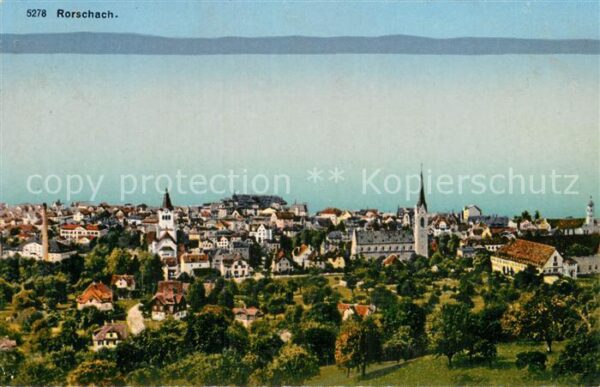 Rorschach Bodensee SG Panorama