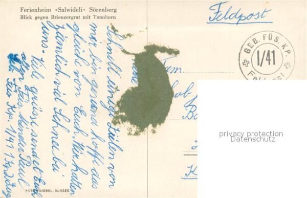 Soerenberg LU Ferienheim Salwideli Blick zum Brienzer – Bild 2