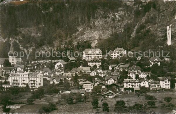 Meiringen BE Ortsansicht