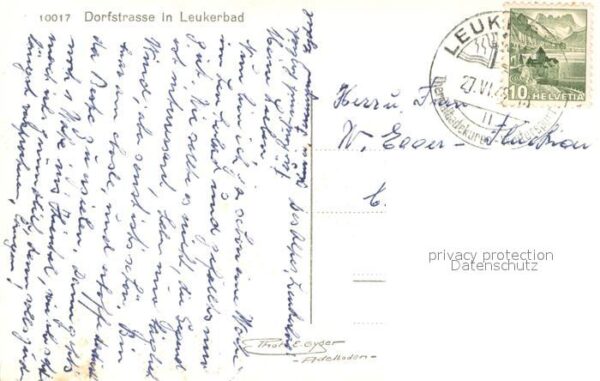 Leukerbad VS Dorfstrasse – Bild 2
