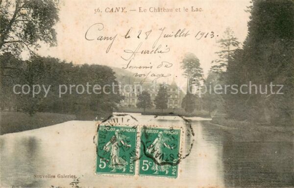 Cany-Barville Le Chateau et le Lac