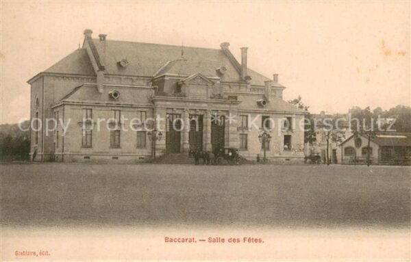 Baccarat 54 Salle des Fetes