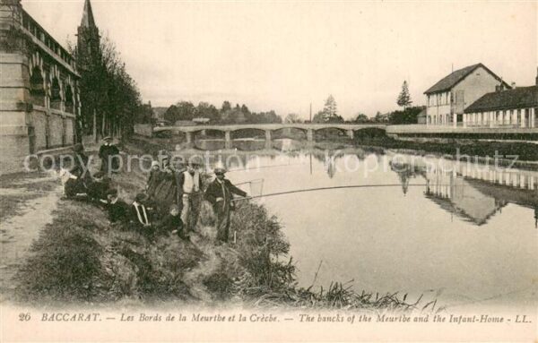 Baccarat 54 Les Bords de la Meurthe et la Creche