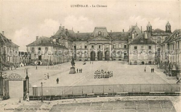 Luneville 54 Le Chateau