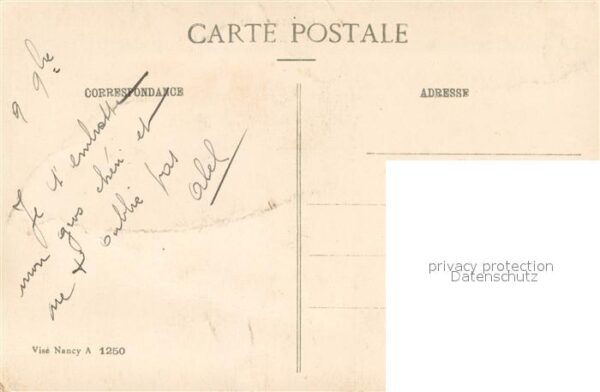 Gerbeviller la Martyre Chateau Cote Parc Guerre 1914-16 – Bild 2