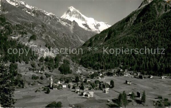 Les Hauderes Dent Blanche Panorama