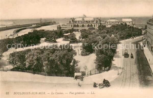 Boulogne 62-sur-Mer Le Casino Vue generale