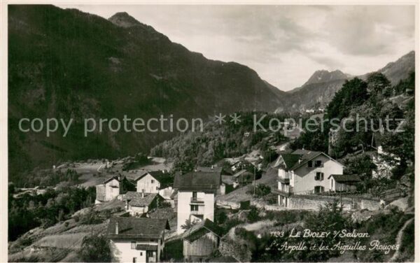 Bioley-sur-Salvan Arpille et les Aiguilles Rouges