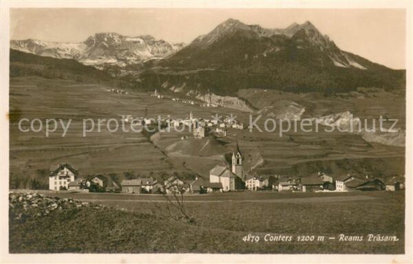 Conters Praettigau GR Reams Präsam