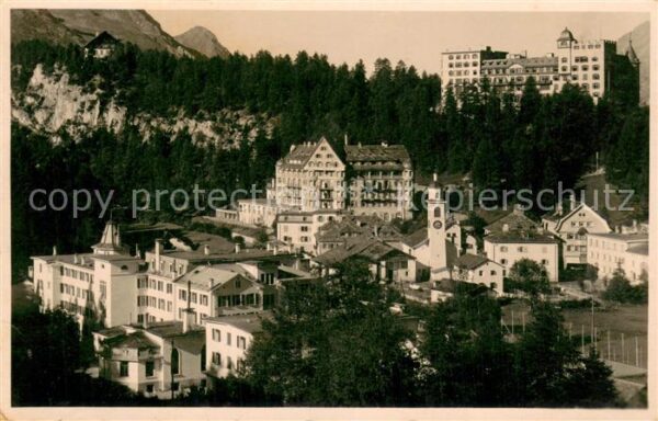 Sils Maria Graubuenden Panorama