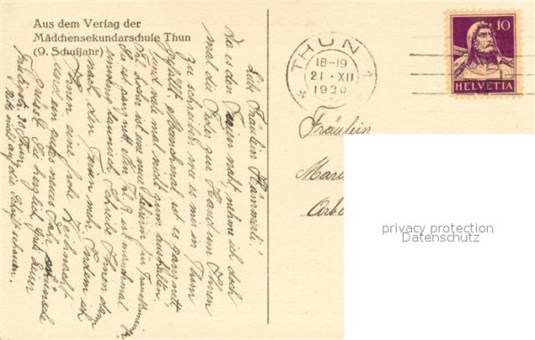 Thun BE Kirche Zeichnung – Bild 2