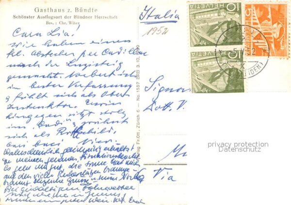 Jenins Gasthaus zur Bündte Panorama – Bild 2