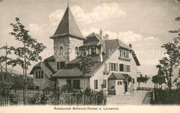 Rosiaz La VD Restaurant Bellevue Rosiaz