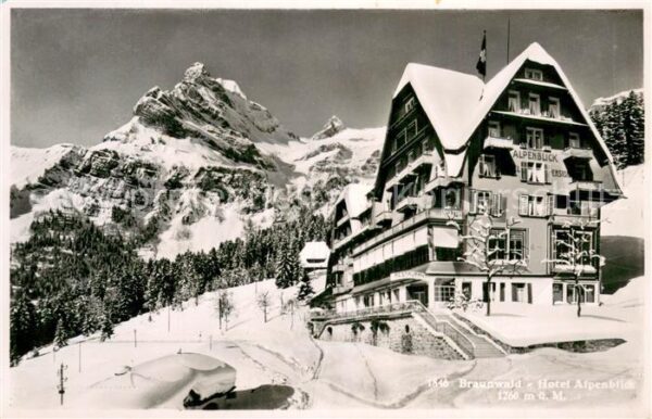 Braunwald GL Hotel Alpenblick